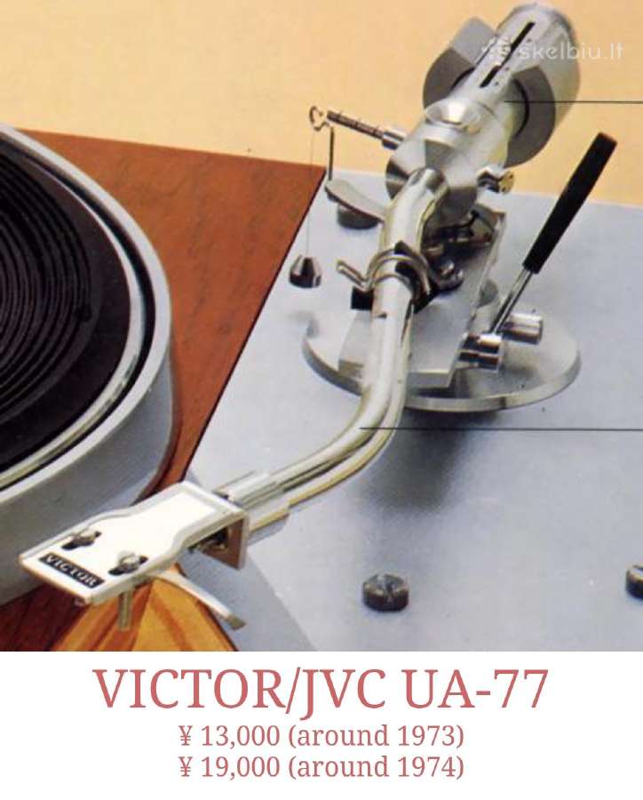 Victor Jl-b77 plokštelių grotuvas - nuotraukos Nr. 12