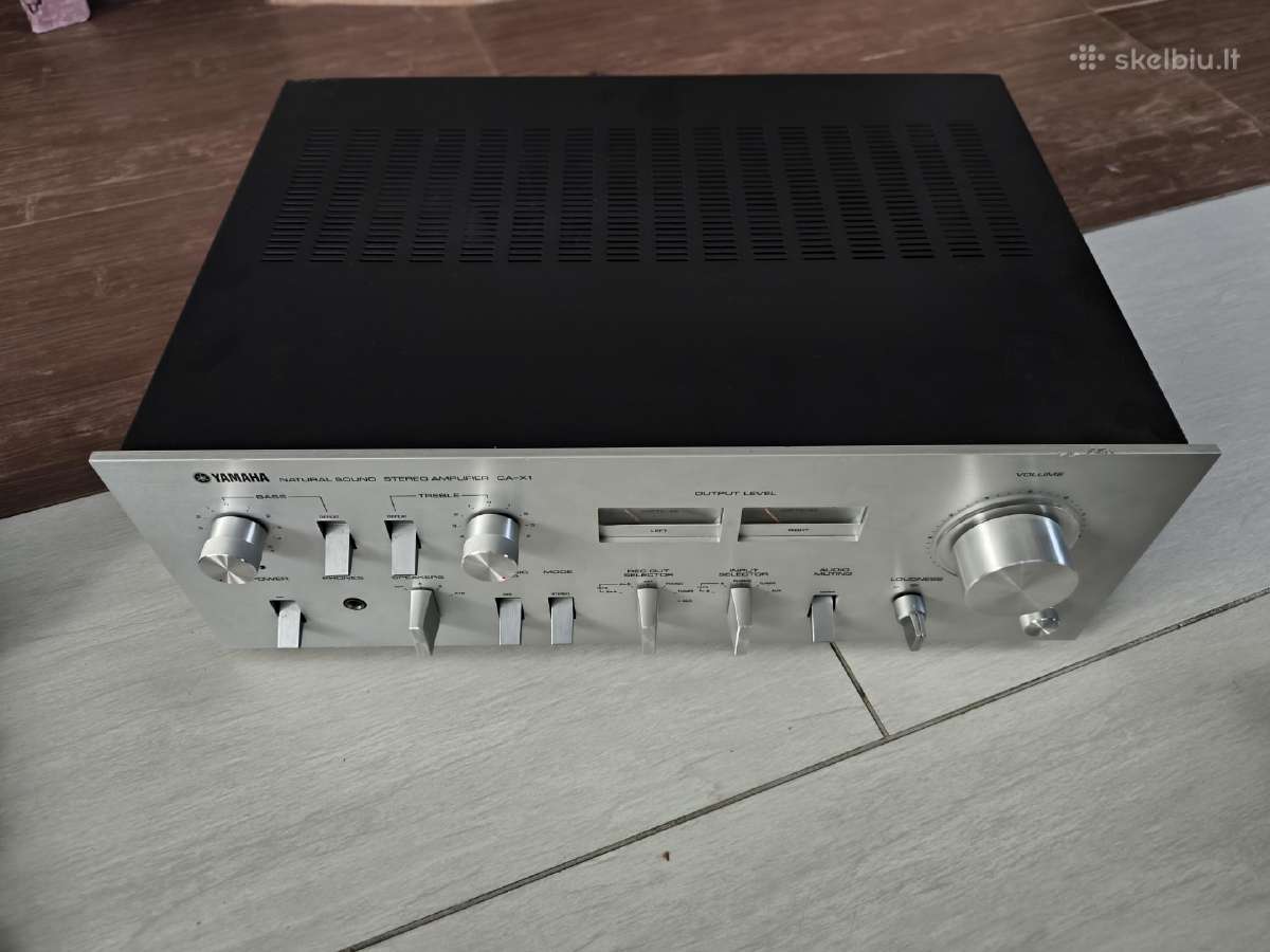 Yamaha Ca-x1 stiprintuvas - nuotraukos Nr. 3
