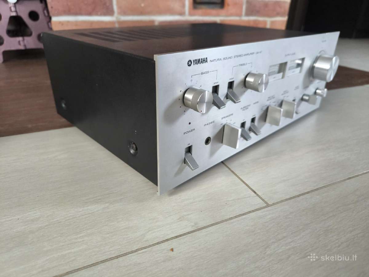 Yamaha Ca-x1 stiprintuvas - nuotraukos Nr. 4
