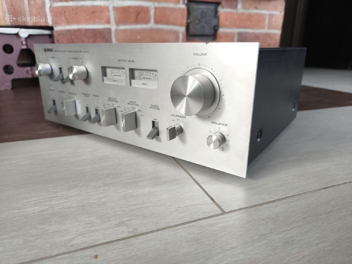 Yamaha Ca-x1 stiprintuvas - nuotraukos Nr. 5