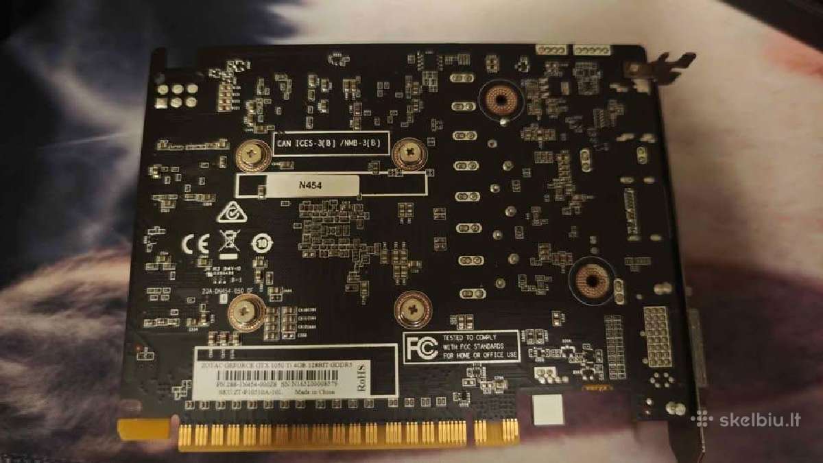 Gpu zotac gtx 1050ti, nauja termopasta - nuotraukos Nr. 2