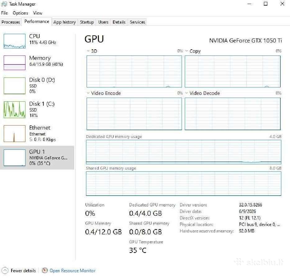 Gpu zotac gtx 1050ti, nauja termopasta - nuotraukos Nr. 4