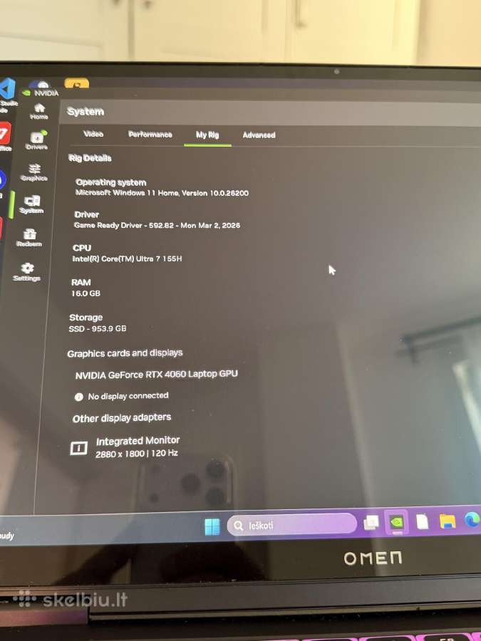Hp Omen Transcend 14 - nuotraukos Nr. 3