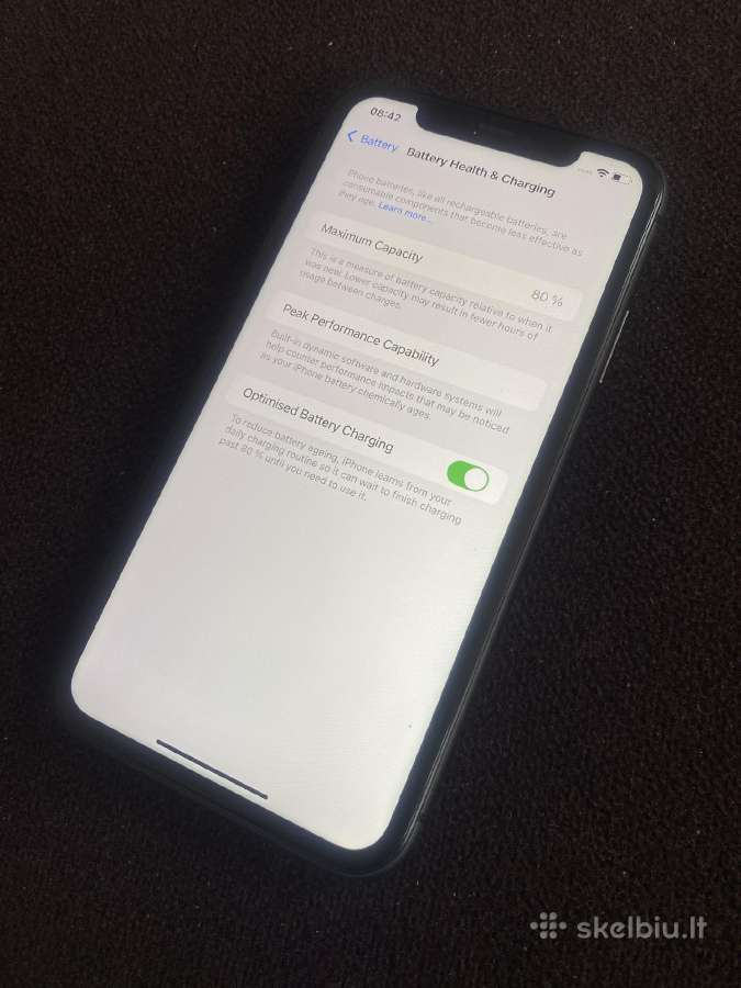 iPhone 11 128gb, 80%, neardytas - nuotraukos Nr. 3