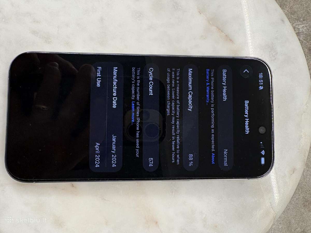 iPhone 15 pro - nuotraukos Nr. 4