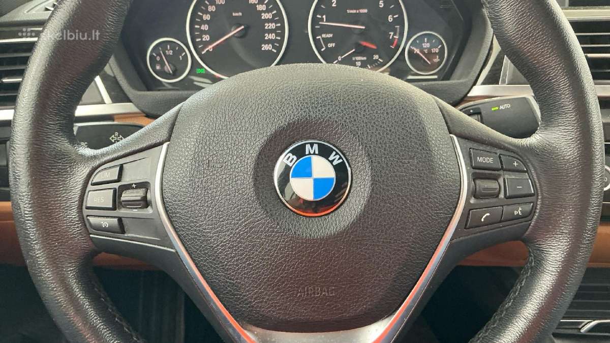 2017 Bmw 320i benzinas, mechaninė - nuotraukos Nr. 9