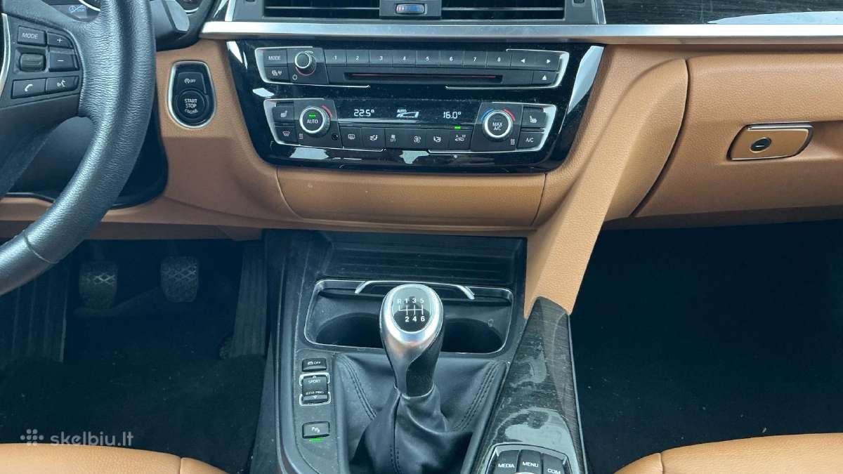 2017 Bmw 320i benzinas, mechaninė - nuotraukos Nr. 6