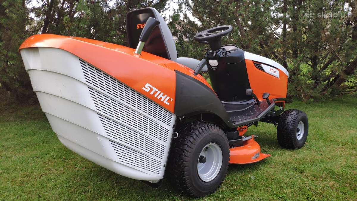 Sodo traktoriukas Stihl Rt5097c - nuotraukos Nr. 3
