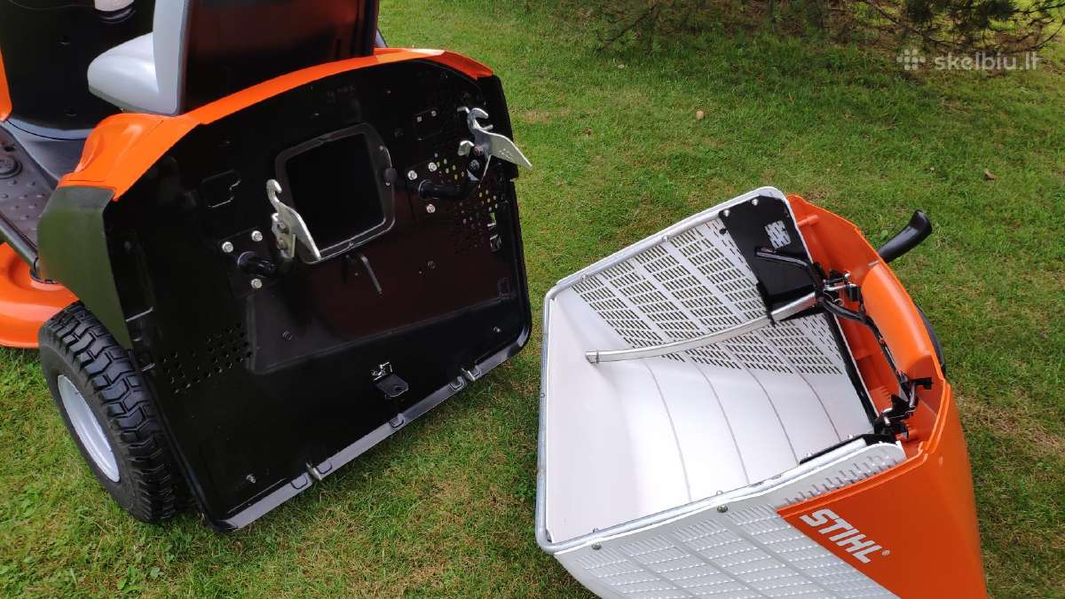 Sodo traktoriukas Stihl Rt5097c - nuotraukos Nr. 9