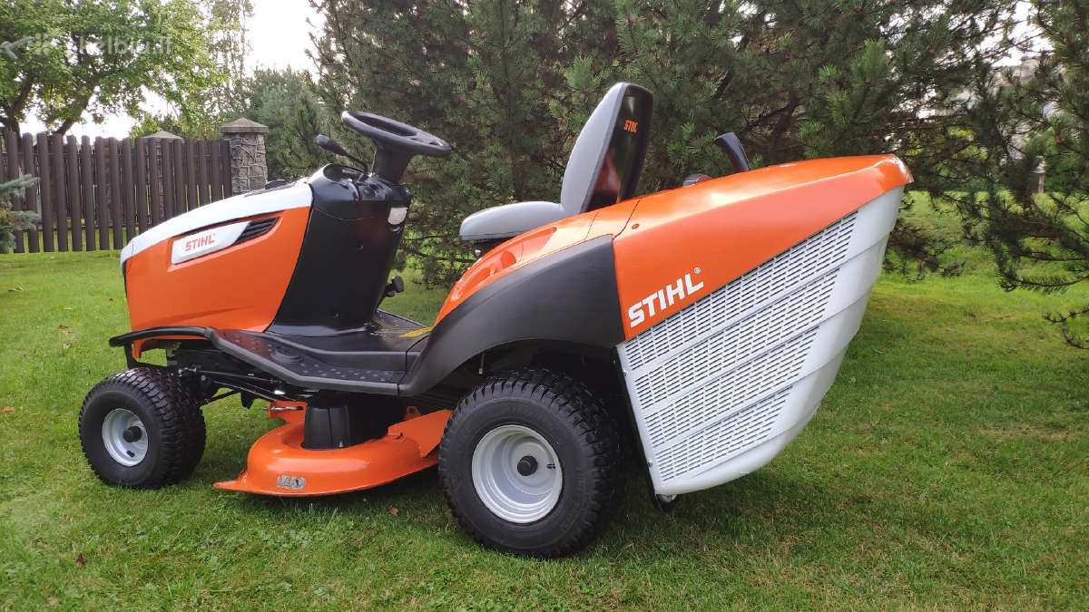 Sodo traktoriukas Stihl Rt5097c - nuotraukos Nr. 5
