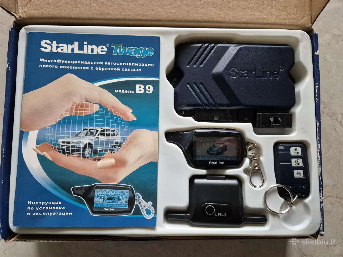 Automobilio signalizacija Starline Twage B9 - nuotraukos Nr. 2