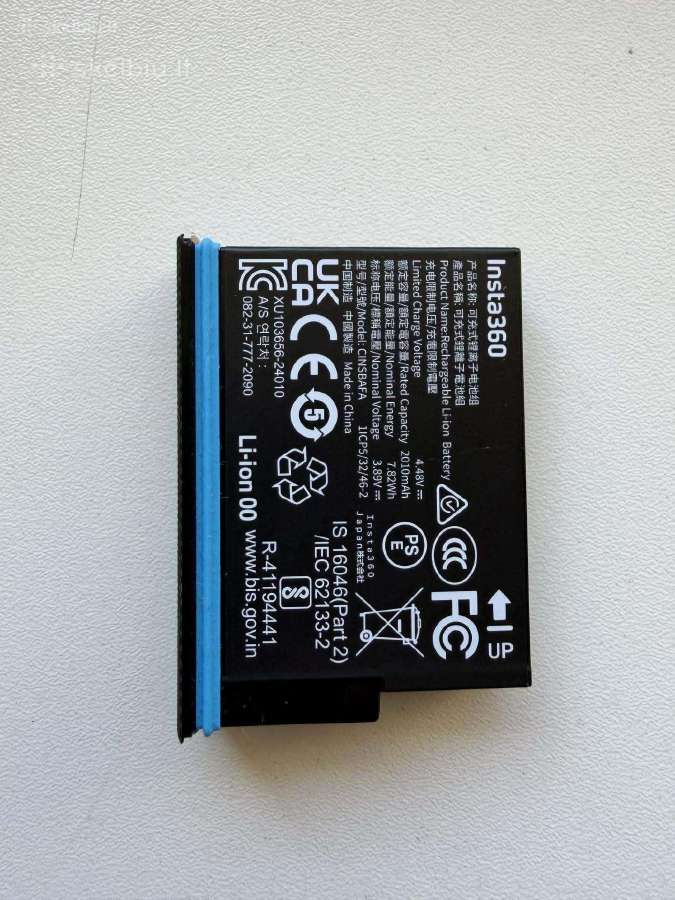 Parduodama veiksmo kamera Insta360x4 - nuotraukos Nr. 5