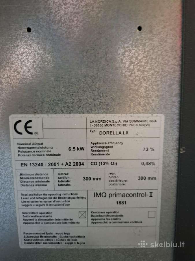 Krosnelė „La Nordica Dorella L8 - nuotraukos Nr. 8
