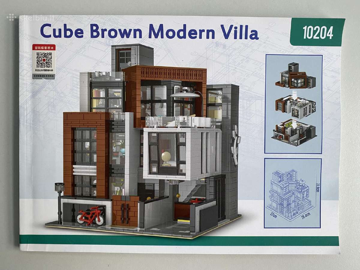 Mork 10204 Cube Brown Modern Villa - nuotraukos Nr. 2