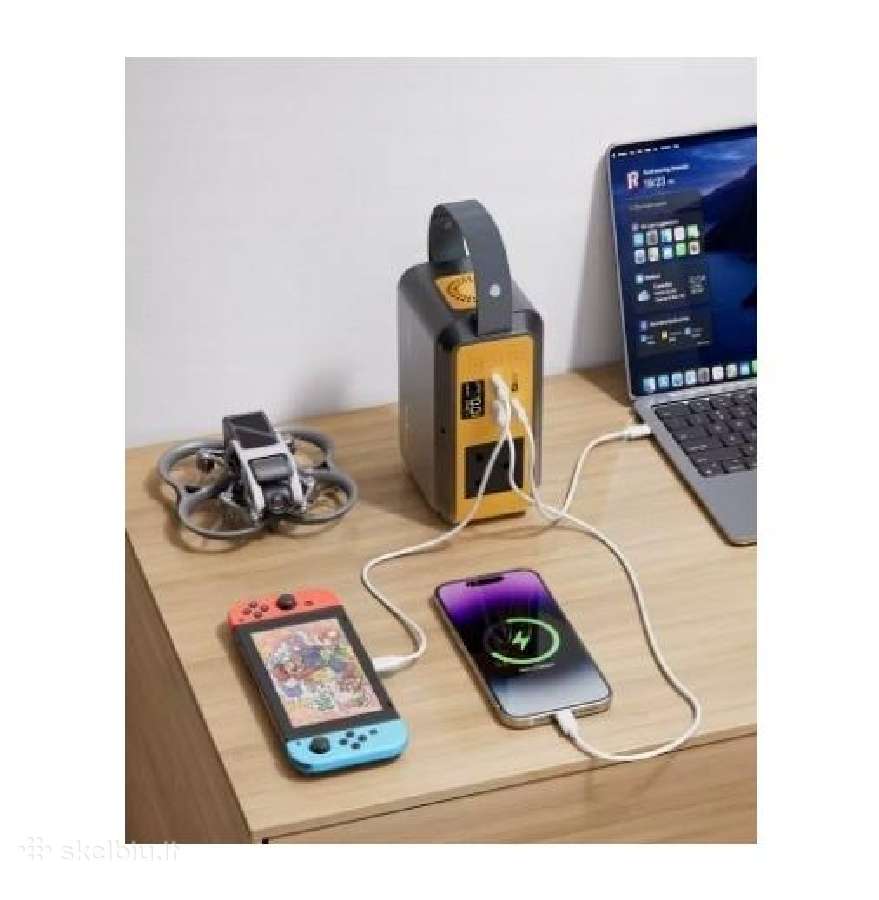 Nešiojama Vtoman Jump100 elektrinė 88,8wh 100w - nuotraukos Nr. 3