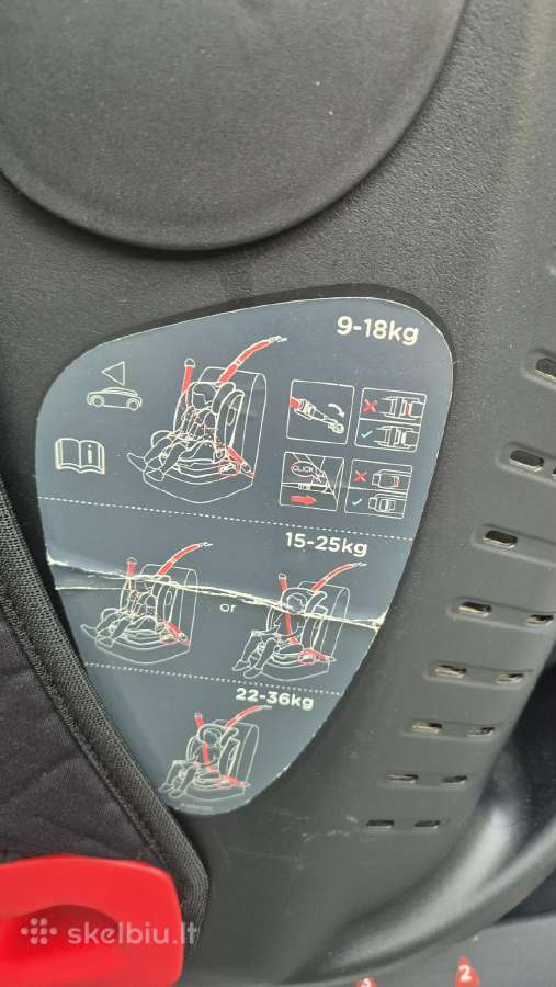 Joie vaikiška automobilinė kėdutė - nuotraukos Nr. 9