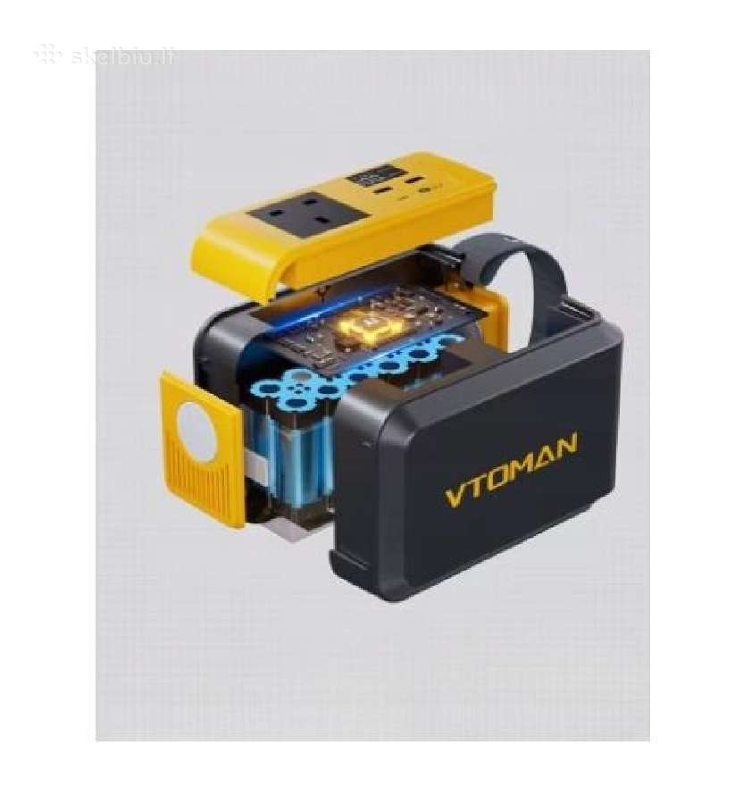 Nešiojama Vtoman Jump100 elektrinė 88,8wh 100w - nuotraukos Nr. 2