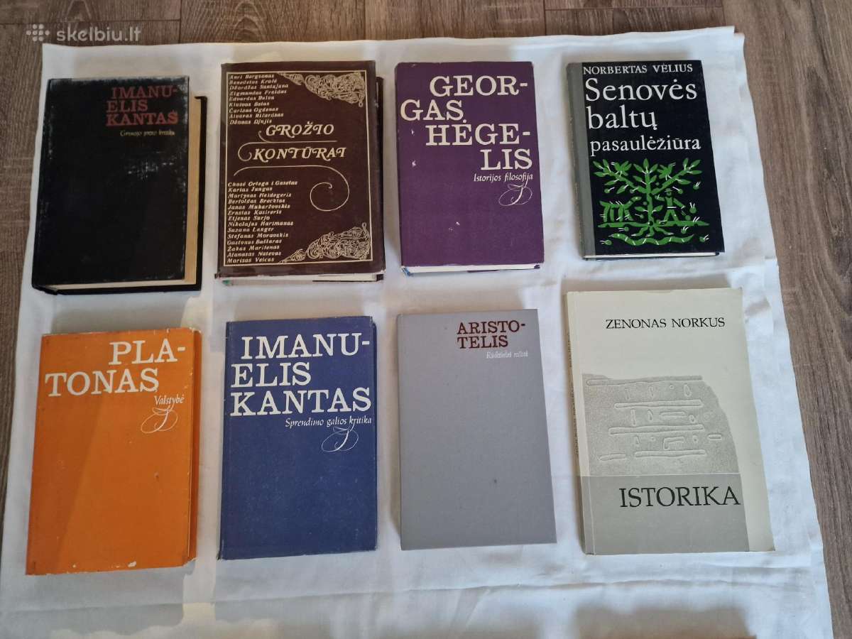 Filosofijos klasika ir akademinės knygos - nuotraukos Nr. 2