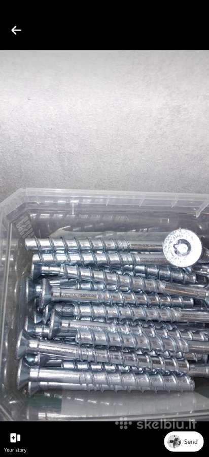Hilti betonsraigtis 10x120 - nuotraukos Nr. 3