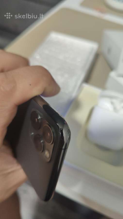 iPhone 11 pro 64gb ir ausinės apple airpods - nuotraukos Nr. 7