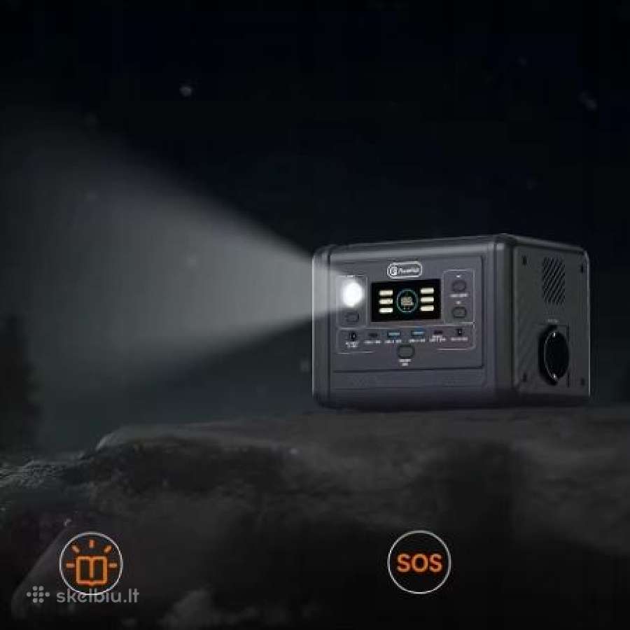Nešiojama „Flashfish T200“ maitinimo stotis153,6wh - nuotraukos Nr. 3