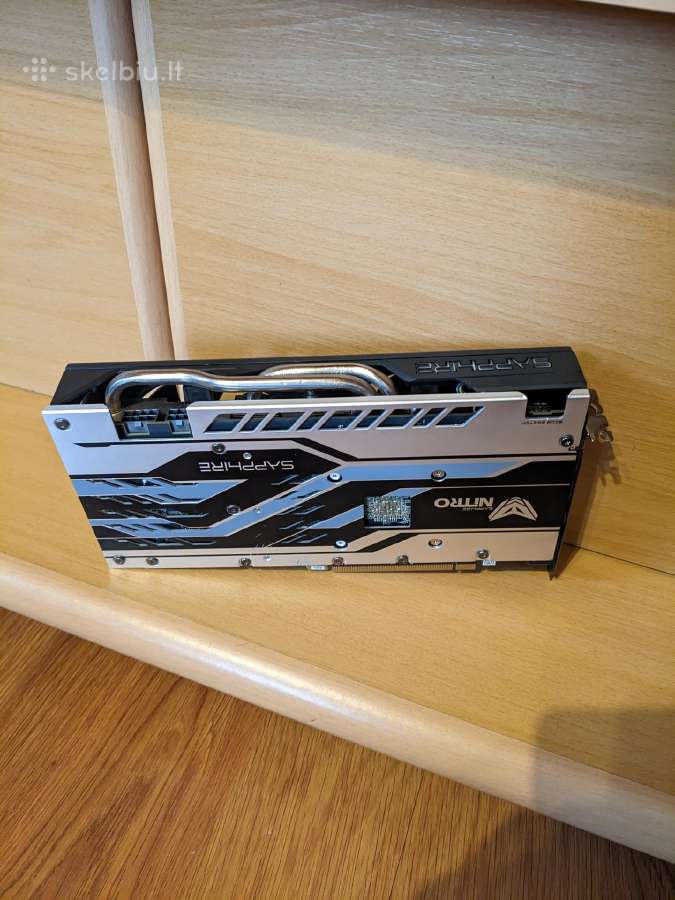 Amd Rx 580 sapphire nitro 4gb - nuotraukos Nr. 2