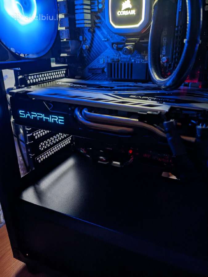 Amd Rx 580 sapphire nitro 4gb - nuotraukos Nr. 7