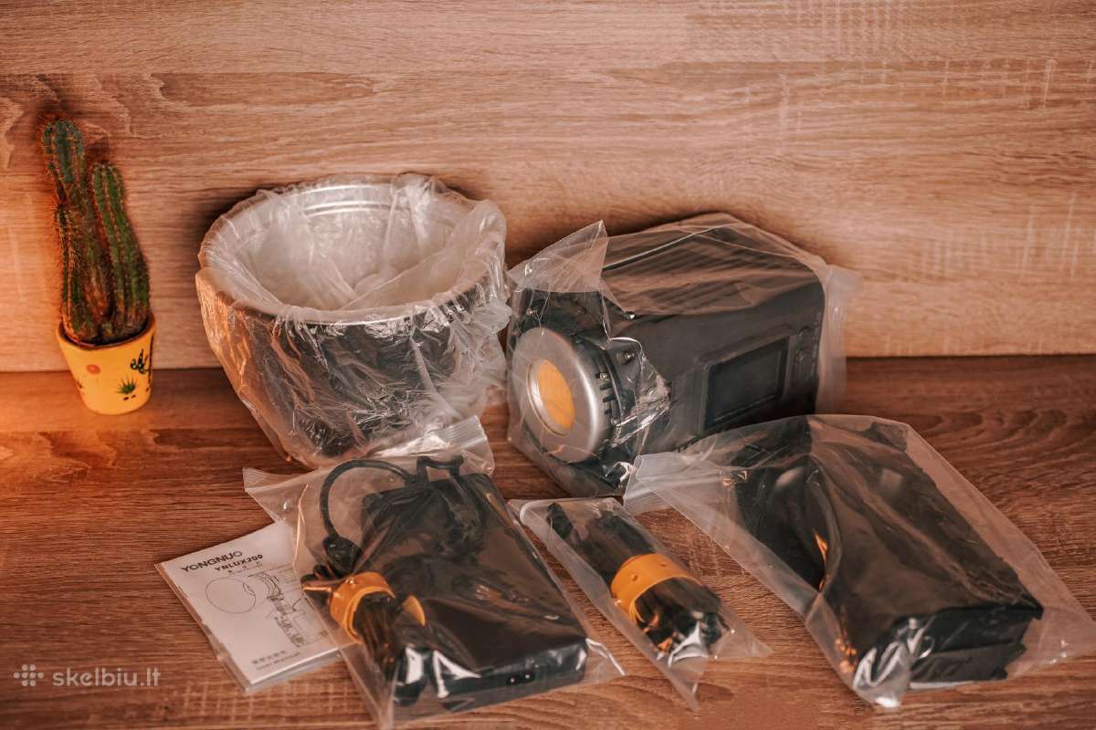 LED video lempa Yongnuo Ynlux200 200w Bi-color - nuotraukos Nr. 7