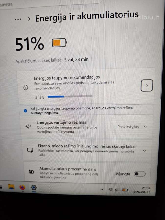 Top kaina Lenovo Thinkpad Carbon X1 gen 8 - nuotraukos Nr. 12