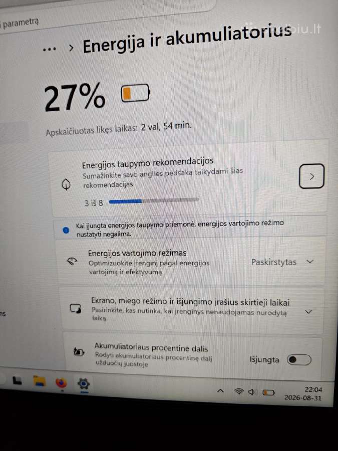 Top kaina Lenovo Thinkpad Carbon X1 gen 8 - nuotraukos Nr. 13