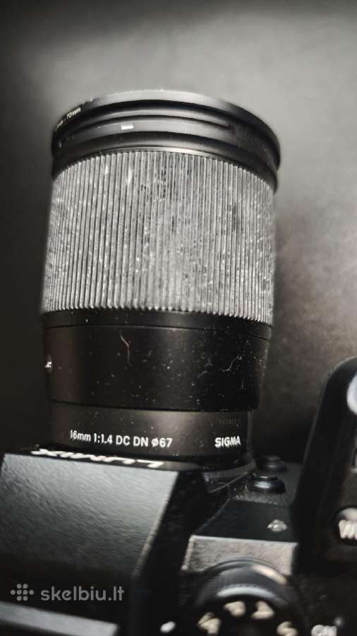 Sigma 16mm F1.4 For Micro Four Thirds Panasonic - nuotraukos Nr. 2