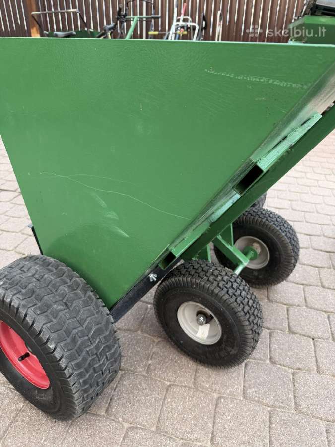 Rankinis smėlio ir durpių barstytuvas vejai - nuotraukos Nr. 4