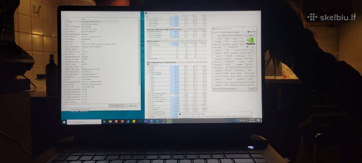 Alienware m15 Ryzen R5 Rtx 3060 šiuo metu geiminu - nuotraukos Nr. 2