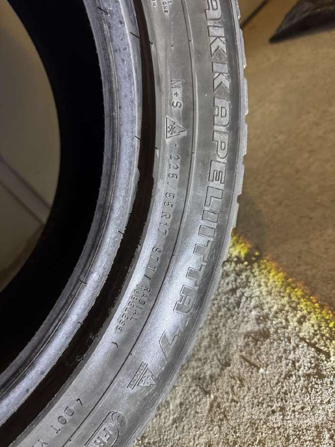Nokian hakkapeliitta 7 225 55 r17 Ms ir ne tik - nuotraukos Nr. 7