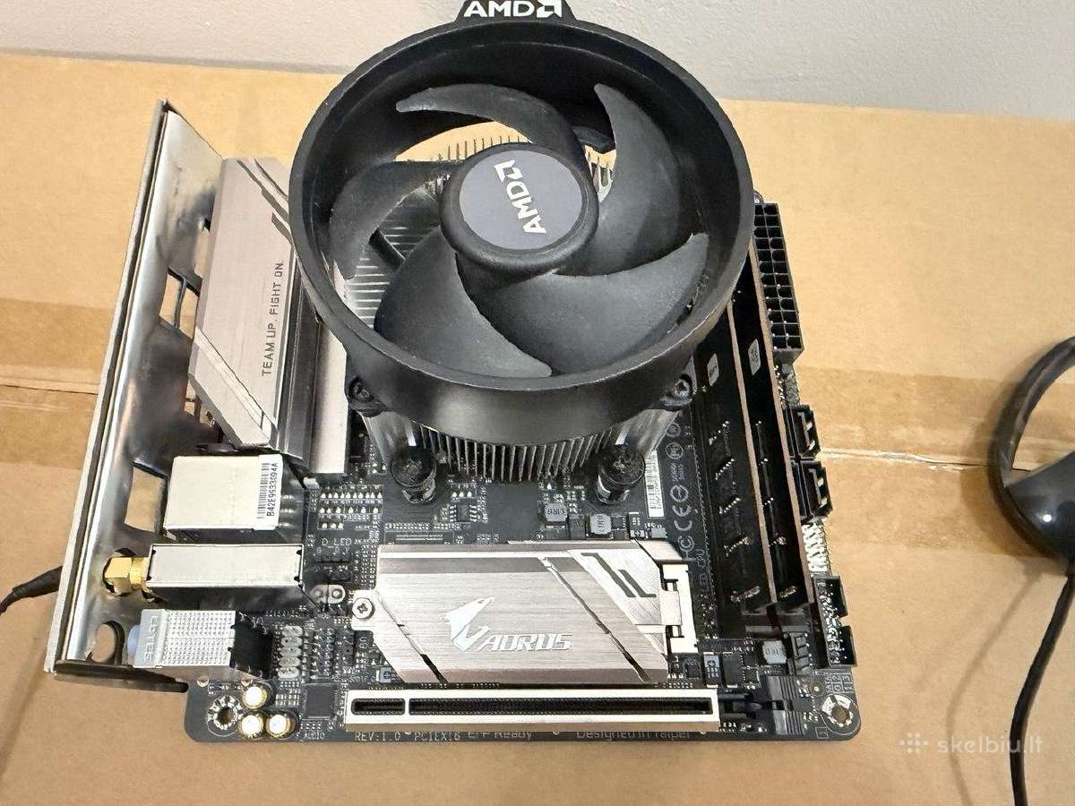 B450 Aorus Pro WiFi Ryzem Am4 5500 16gb RAM - nuotraukos Nr. 4