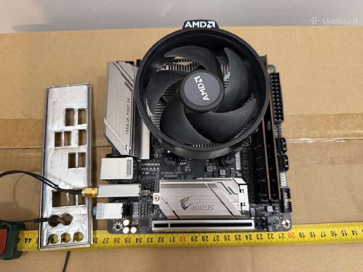 B450 Aorus Pro WiFi Ryzem Am4 5500 16gb RAM - nuotraukos Nr. 5