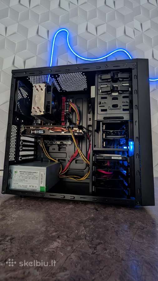 Žaidimų Kompiuteris i7-4770k / Rx 580 / 16gb RAM - nuotraukos Nr. 10