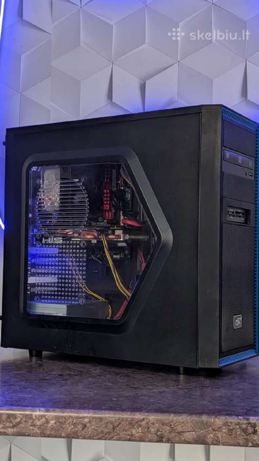 Žaidimų Kompiuteris i7-4770k / Rx 580 / 16gb RAM - nuotraukos Nr. 11