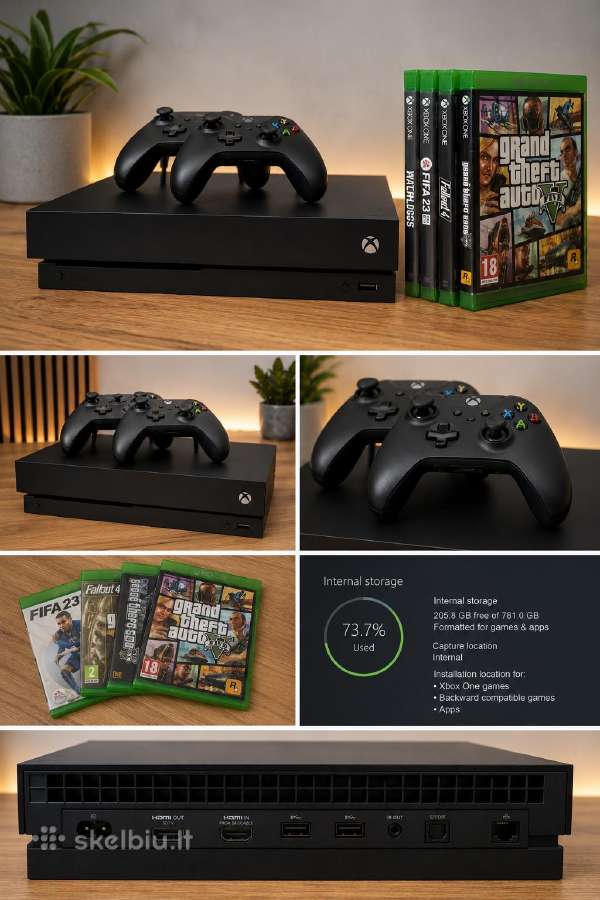 Xbox one X - nuotraukos Nr. 2