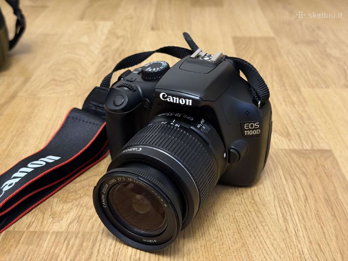 Canon EOS 1100d / Dslr / 18-55mm / 1k kadrų - nuotraukos Nr. 2