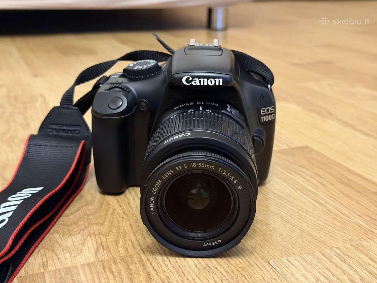 Canon EOS 1100d / Dslr / 18-55mm / 1k kadrų - nuotraukos Nr. 3