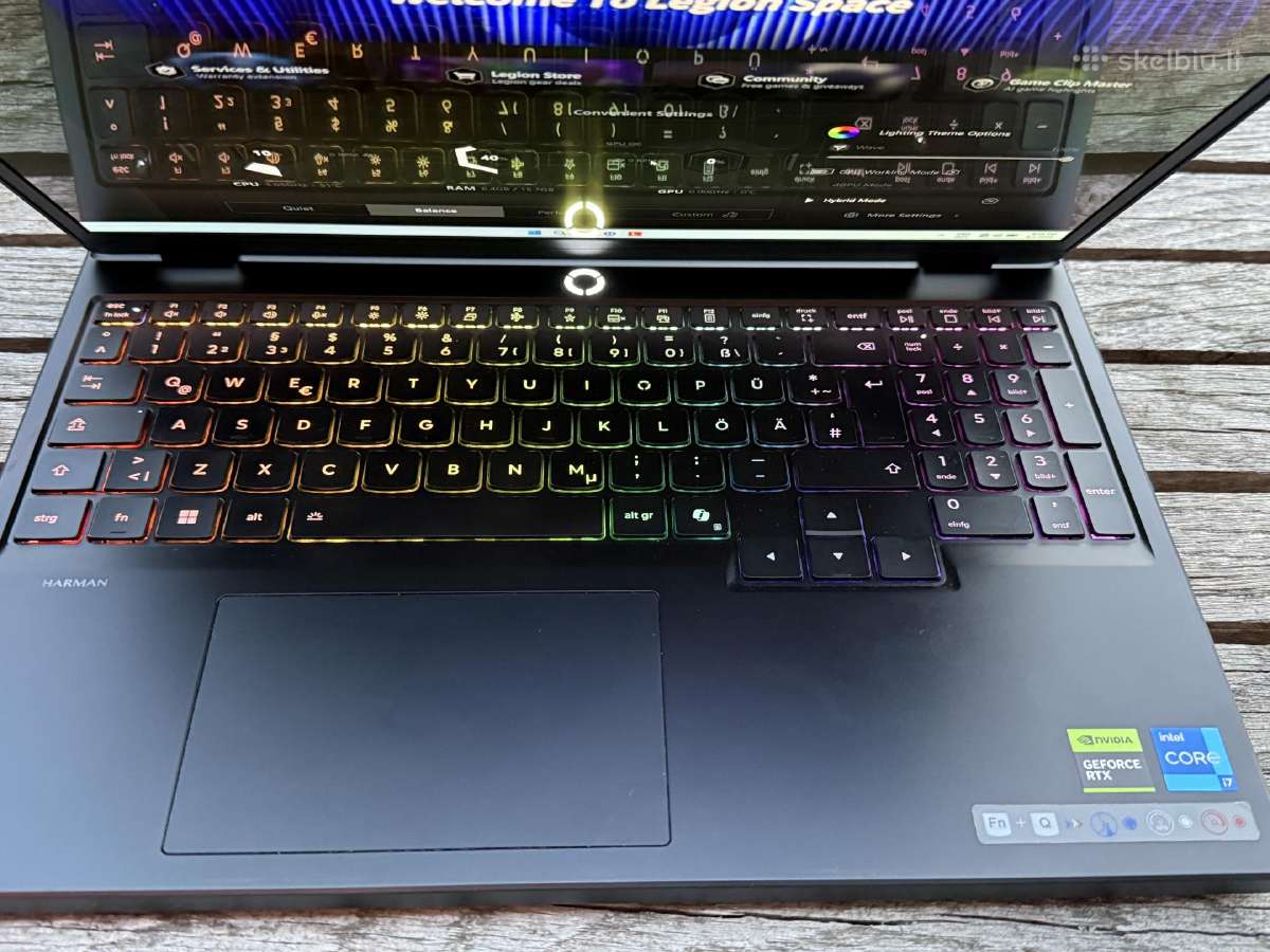 Lenovo Legion Oled 15.3 Rtx5070 - nuotraukos Nr. 2