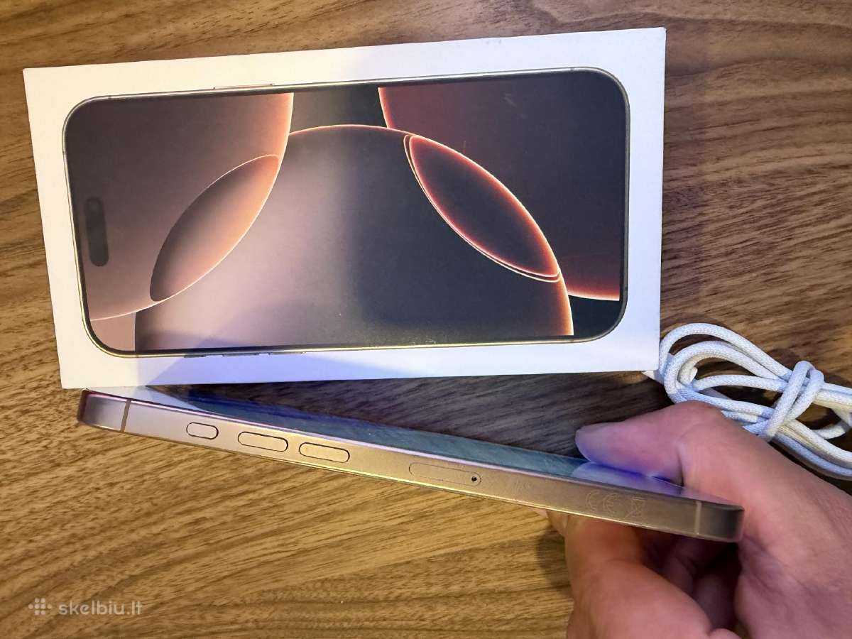 iPhone 16 Pro max - nuotraukos Nr. 4