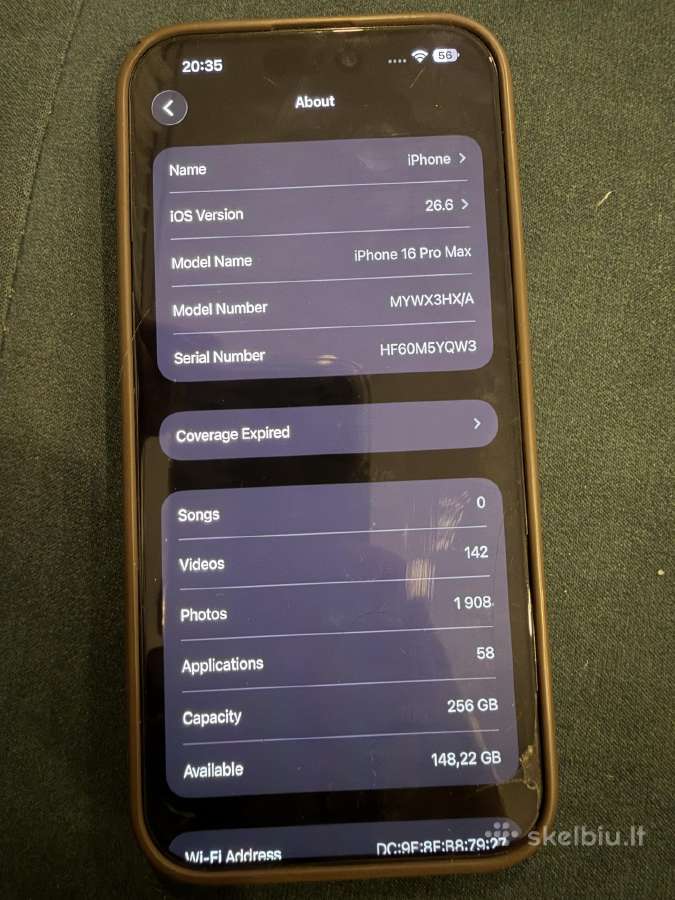 iPhone 16 Pro max - nuotraukos Nr. 6