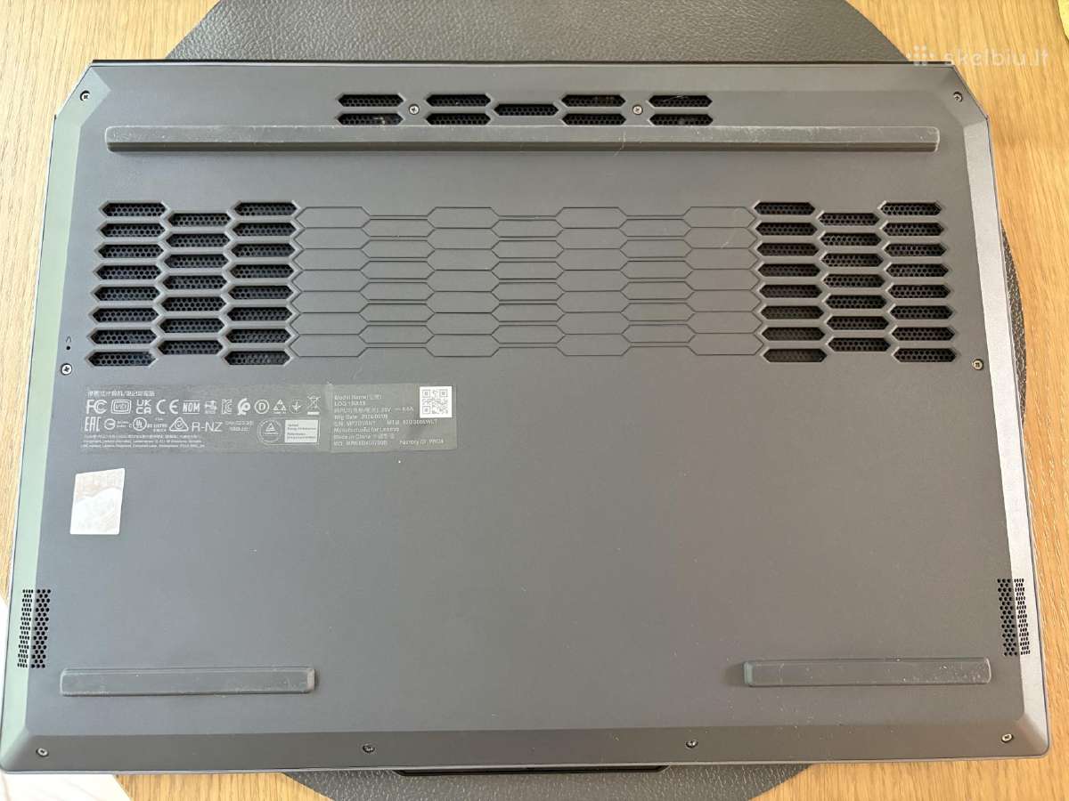 Lenovo Loq 15iax9 Žaidimų Nešiojamas Kompiuteris - nuotraukos Nr. 7