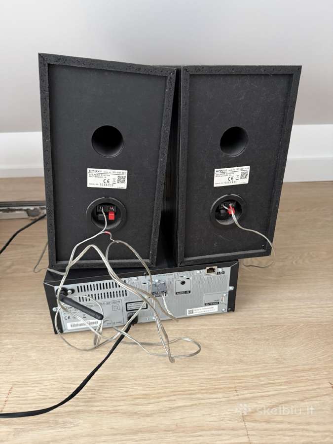 Sony Cmt-sbt300w muzikinis centras - nuotraukos Nr. 3
