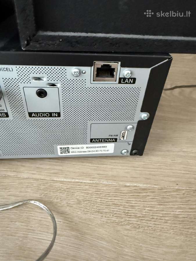 Sony Cmt-sbt300w muzikinis centras - nuotraukos Nr. 4
