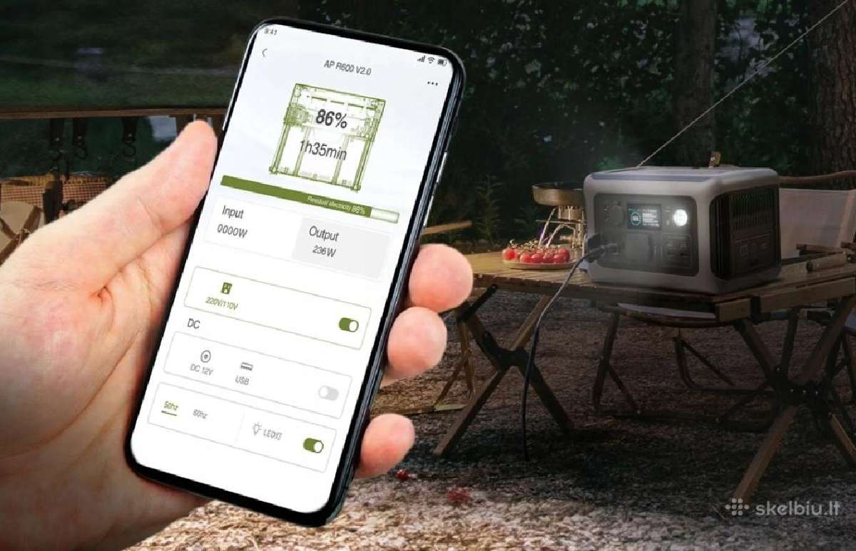 Jėgainės komplektas Allpowers R600 saulės Pv panel - nuotraukos Nr. 5