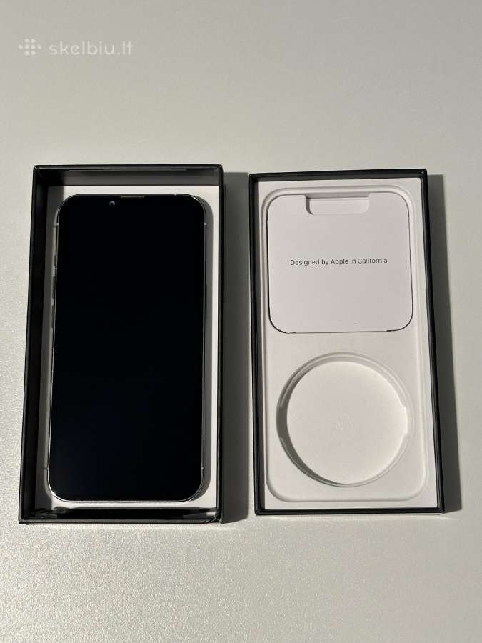 iPhone 13 Pro 256gb Silver - nuotraukos Nr. 4