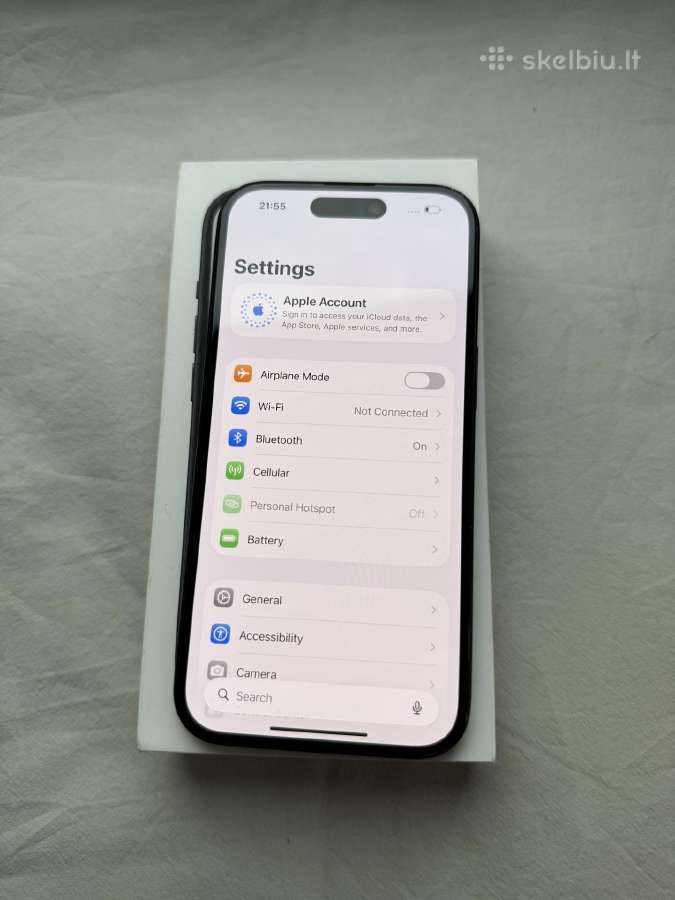 iPhone 15 256gb Black - nuotraukos Nr. 4